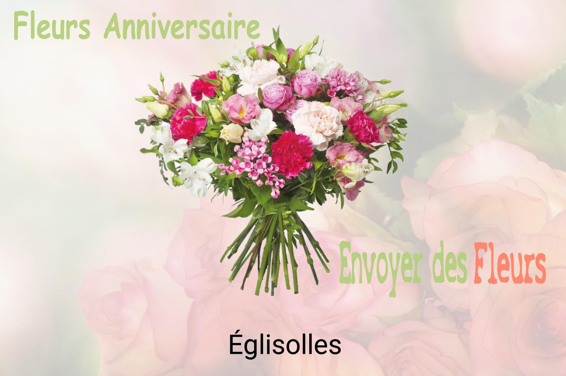 Bouquet de fleurs d’anniversaire livré à Églisolles
